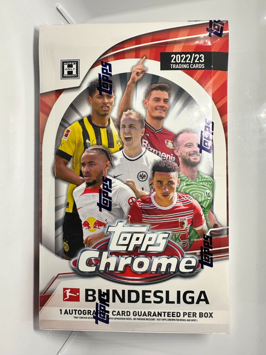 2022-23 Topps Bundesliga Chrome Hobby Box